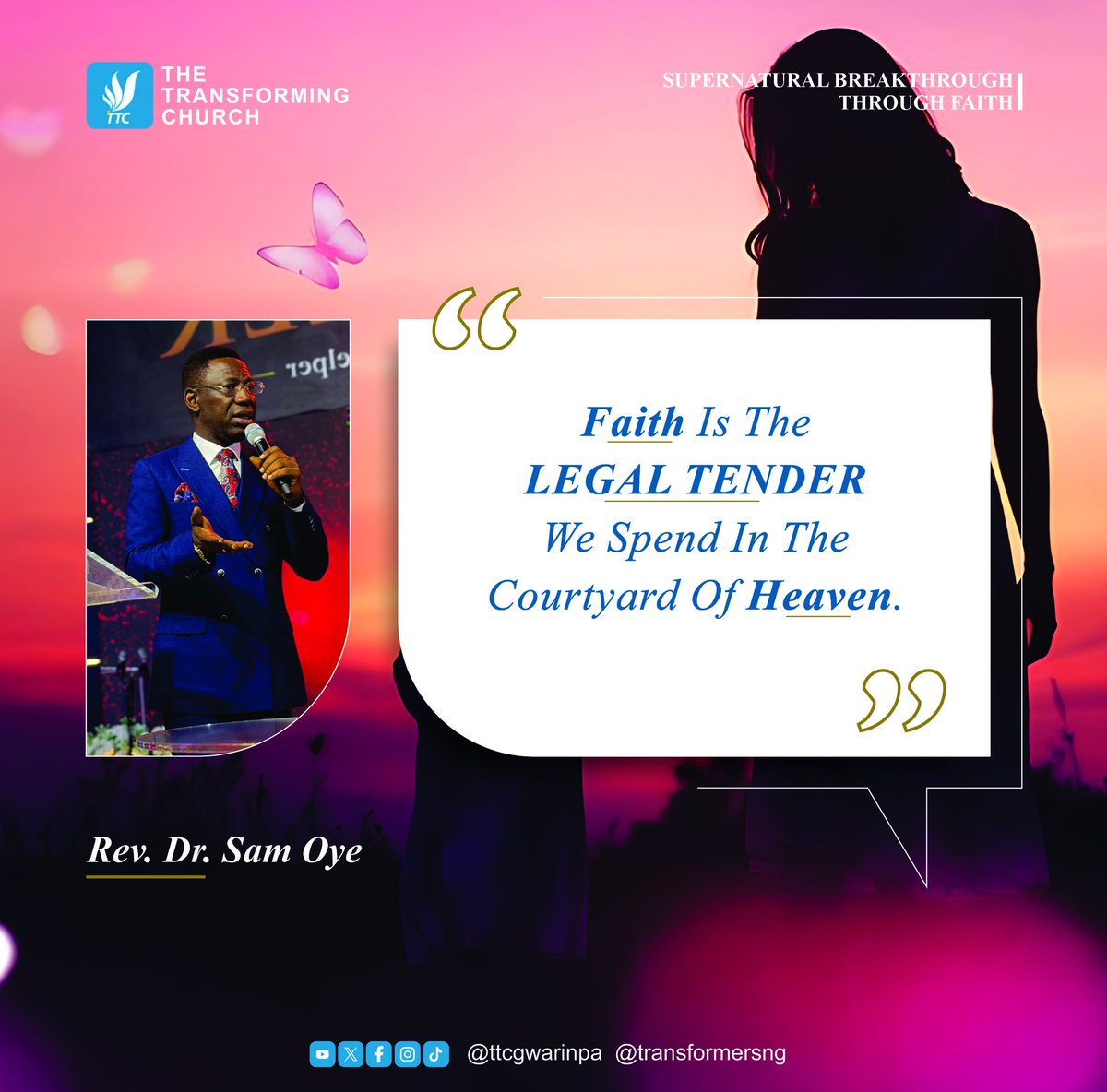 The Transforming Church, Gwarinpa tweet media