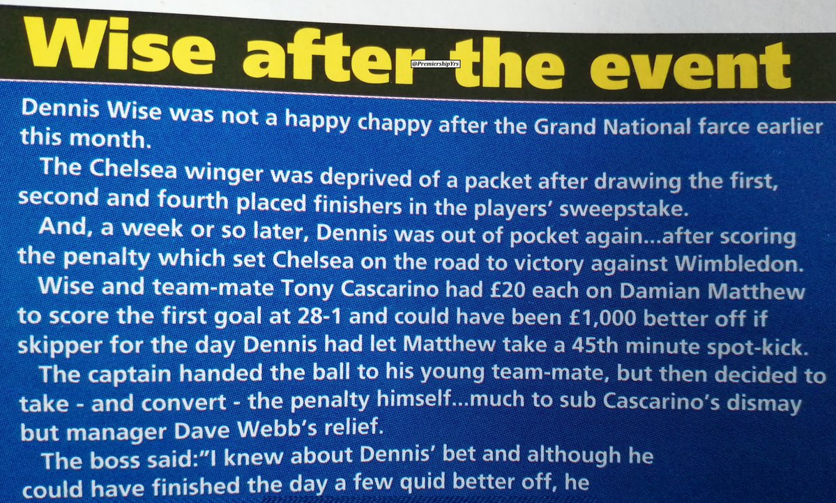The Premiership Years tweet media