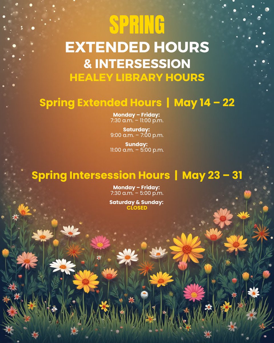 Healey Library tweet media