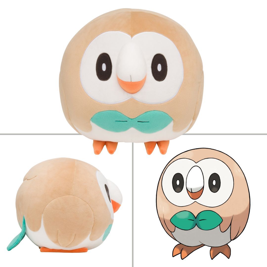 mecchaJP's tweet photo. 🦉 Rowlet Has Officially Reached Peak Roundness and Fluffiness 💚 
Pokémon - Round Cushion Rowlet 🦉✨ Available on meccha-japan!
#Pokemon #Rowlet  #Cute https://t.co/ZqSeRgsHZb