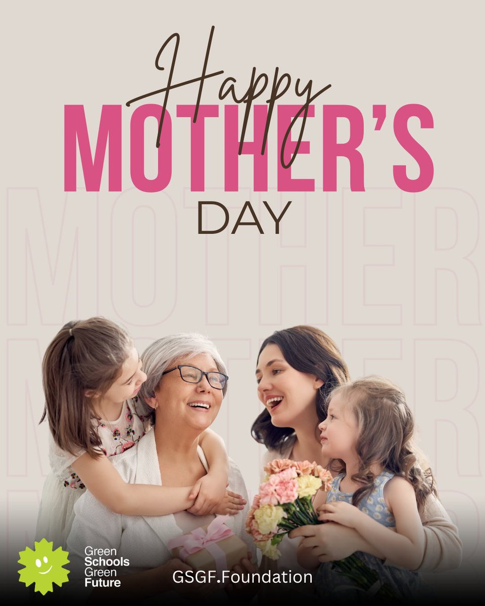 GSGFprojects's tweet photo. To the moms raising the next generation of changemakers 🌱💚 Your guidance is shaping a greener, brighter future for all. Happy Mother’s Day! 
#GreenFuture #MothersDay #ClimateAction #YouthForChange https://t.co/PyVrgDPsGy