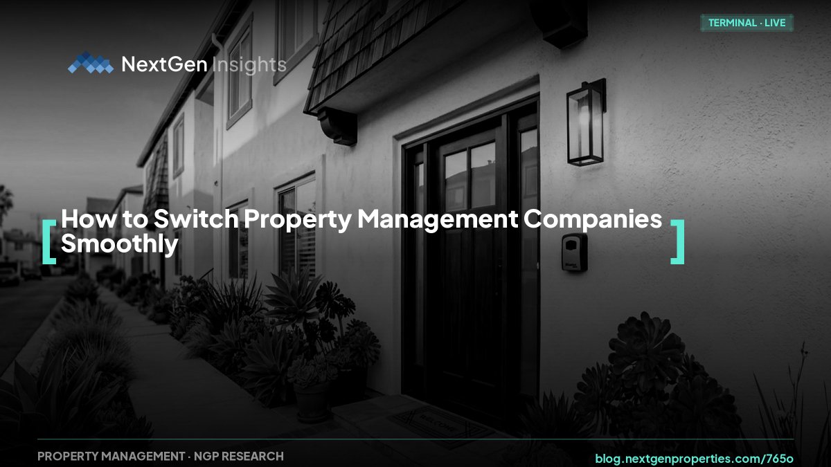 nextgenprops's tweet photo. Most landlords delay switching property management for YEARS 📊

Reality: Done right, transitions take 2-4 weeks. Tenants barely notice. Revenue stays stable.

Stop letting fear keep you stuck with underperforming management.

https://t.co/cqoRWZZ2B7

#PropertyManagement #NextGenProperties