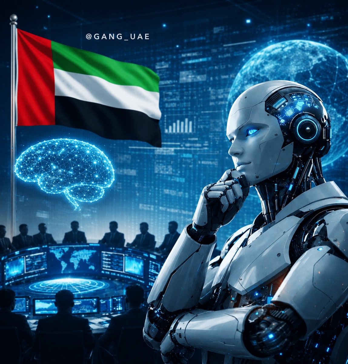 أفضل 10 دول في العالم في تبني الذكاء الاصطناعي 2026:

1 - 🇦🇪 الإمارات = 70.1%
2 - 🇸🇬 سنغافورة = 63.4%
3 - 🇳🇴 النرويج = 48.6%
4 - 🇮🇪 أيرلندا = 48.4%
5 - 🇫🇷 فرنسا = 47.8%
6 - 🇪🇸 إسبانيا = 44.2%
7 - 🇳🇿 نيوزيلندا = 43.0%
8 - 🇬🇧 المملكة المتحدة = 42.2%
9 - 🇳🇱 هولندا = 42.1%
10 - 🇶🇦