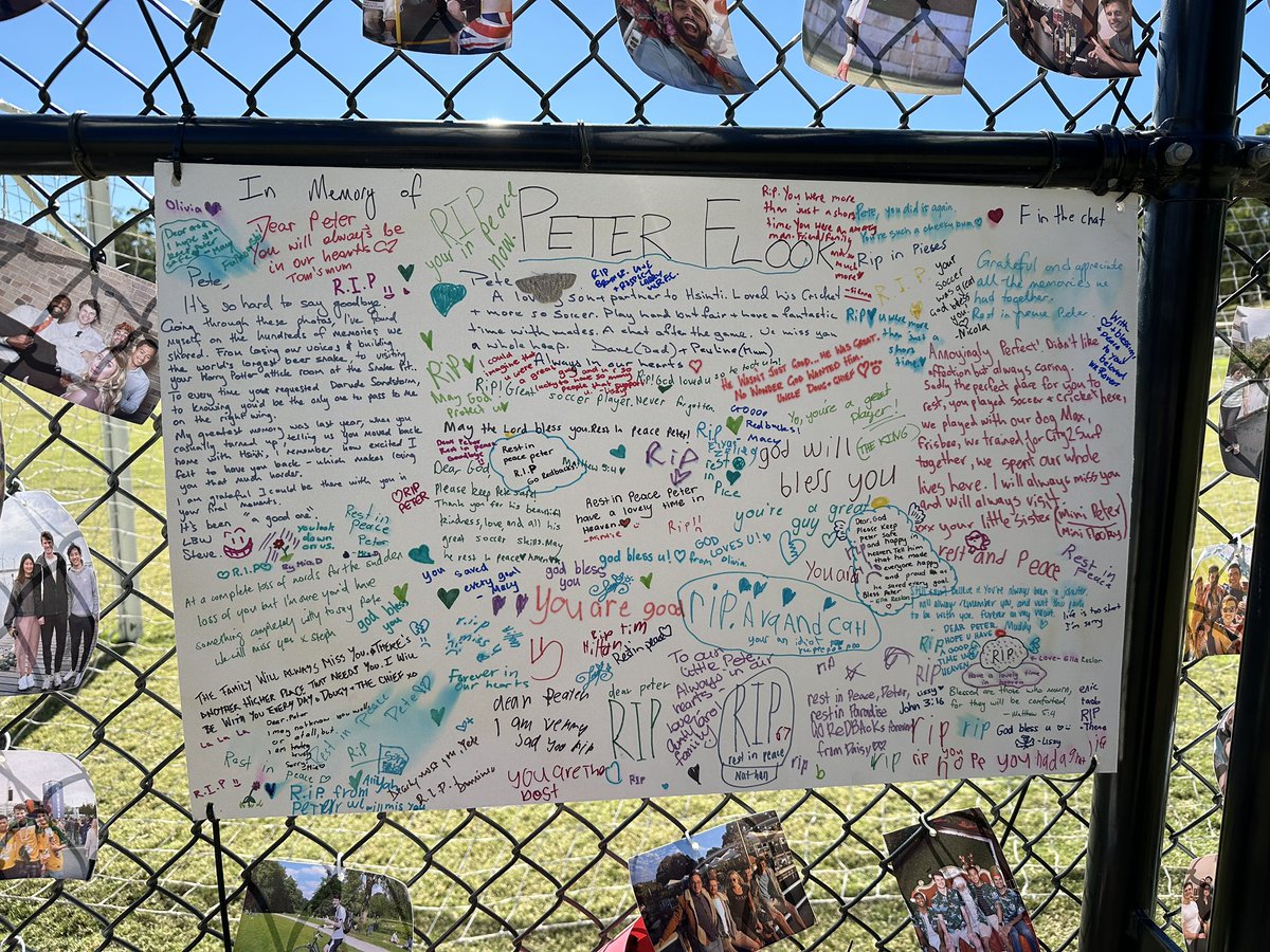 SmithTexi's tweet photo. Poignant moment pre-game in the @nwsfootball_ over 45 division 5 clash at View Street on Saturday reading all the messages of condolences and seeing the photos of footballer Peter Flock who passed away doing what he loved. Puts it all into perspective. Rest in peace. https://t.co/tcAxiHfWjH