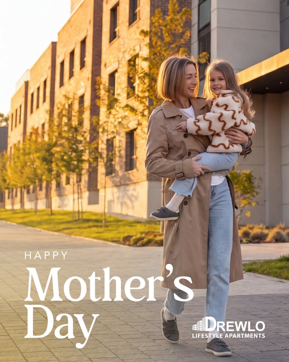 DrewloBURL's tweet photo. Happy Mother’s Day from all of us at Drewlo 💐

Today, we celebrate the incredible mothers, grandmothers, and mother figures who fill our communities with love, strength, and care every single day.

#HappyMothersDay #DrewloLiving https://t.co/GTAmHyIqrw