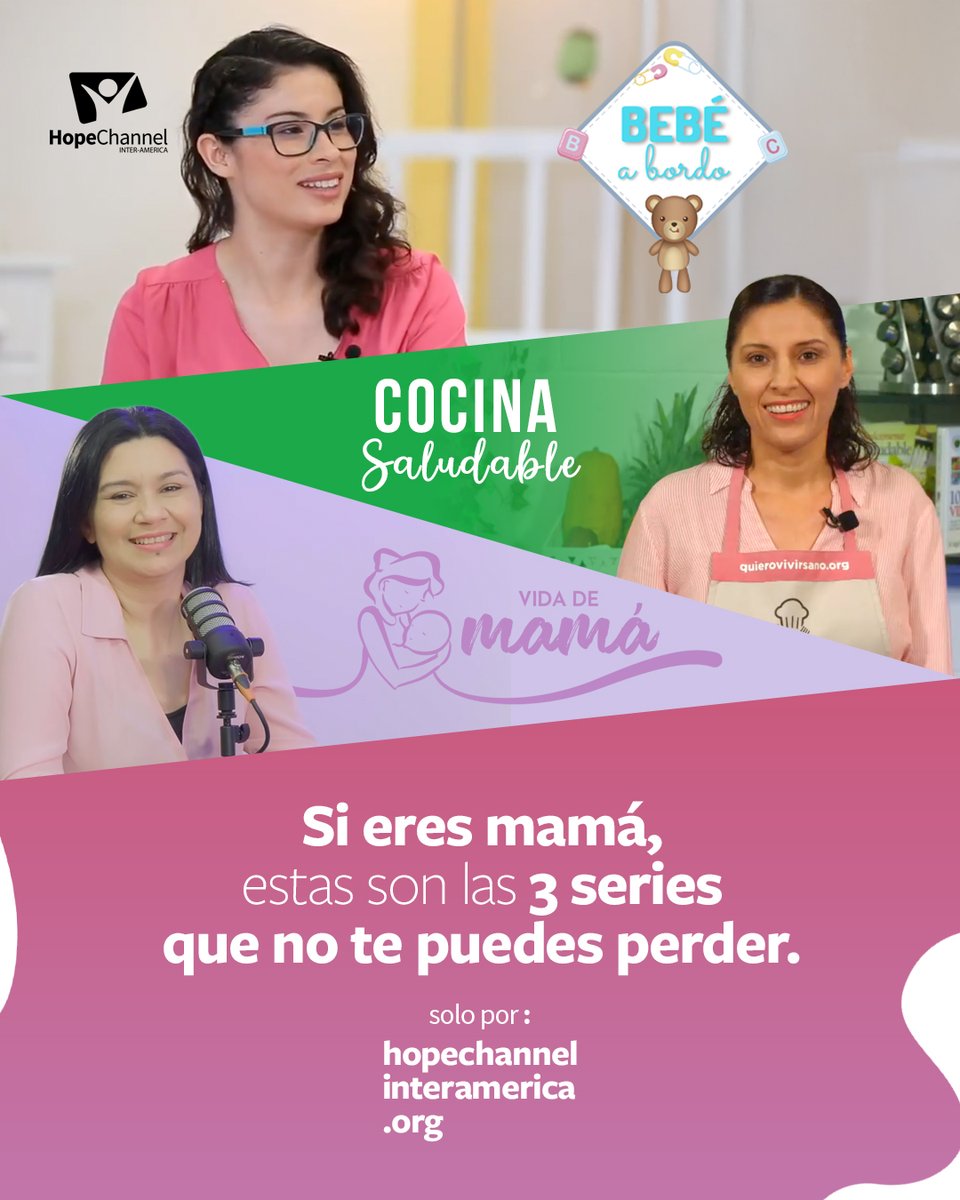 HopeChannel_IA's tweet photo. Gracias a todas las mamás hopiamigas que cada día dan lo mejor de sí 🌹. https://t.co/oK3s1WbGjA