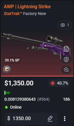 JCtheCaster's tweet photo. I'm selling my prized AWP, my final cs2 skin, for bills. Unfortunate but it is what it is. I would love for it to go in the hands of someone who loves it, and its currently listed on float right now. Willing to negotiate price, please reply if you're interested, ill DM💙 https://t.co/4caE6Z1PwJ