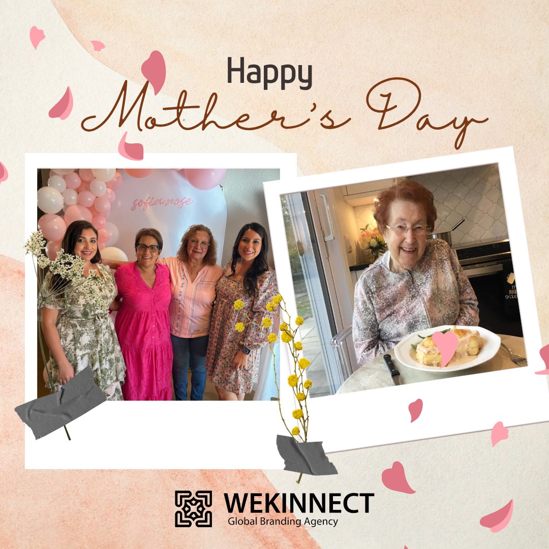 wekinnectglobal's tweet photo. Happy Mother’s Day to all the incredible moms and mother figures out there 💐 https://t.co/sfYew4Xa6W