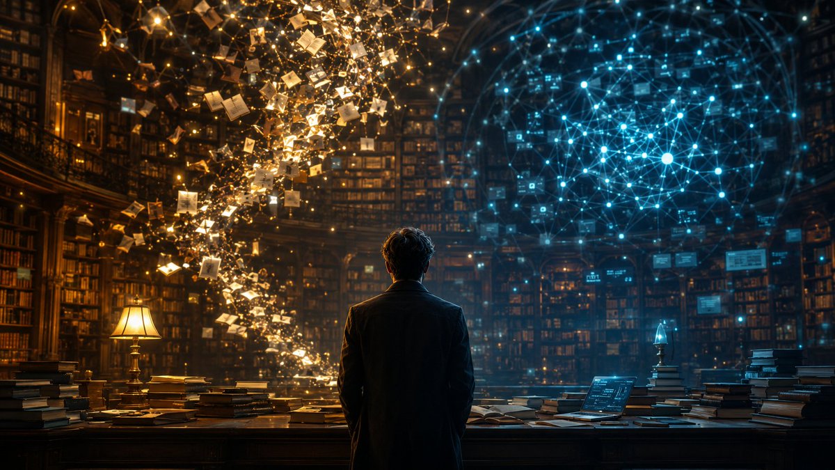 rubenxela's tweet photo. Maybe AI memory needs more than bigger context windows and vector search
What if future AI exocortexes combine:
RAG + embeddings + semantic silos + knowledge graphs + topical authority?
Not just memory, but structured cognition
Full article link bellow 👇
#AI #SemanticSearch https://t.co/6iSXf8vdCM