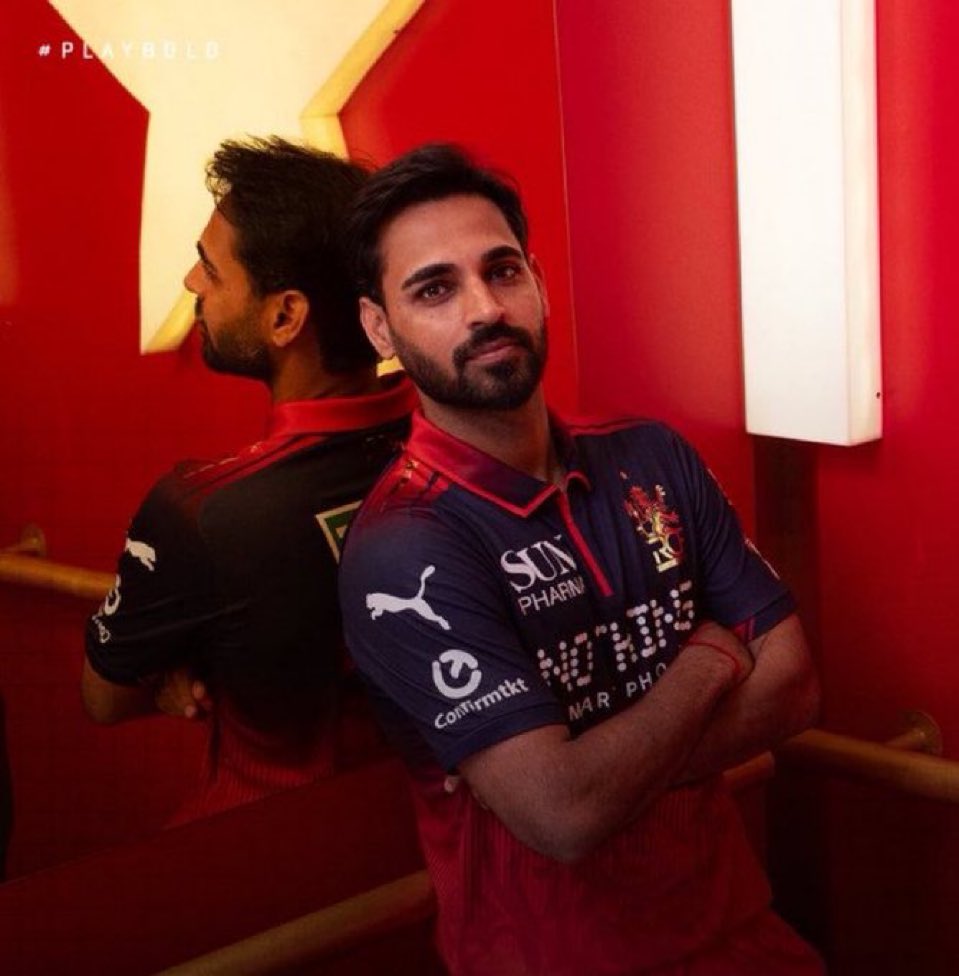 imkevin149's tweet photo. Cant thank RCB management enough for bringing back our Bhuvi he truly belongs to this franchise forever ❤️ https://t.co/4PnR05ZxwK