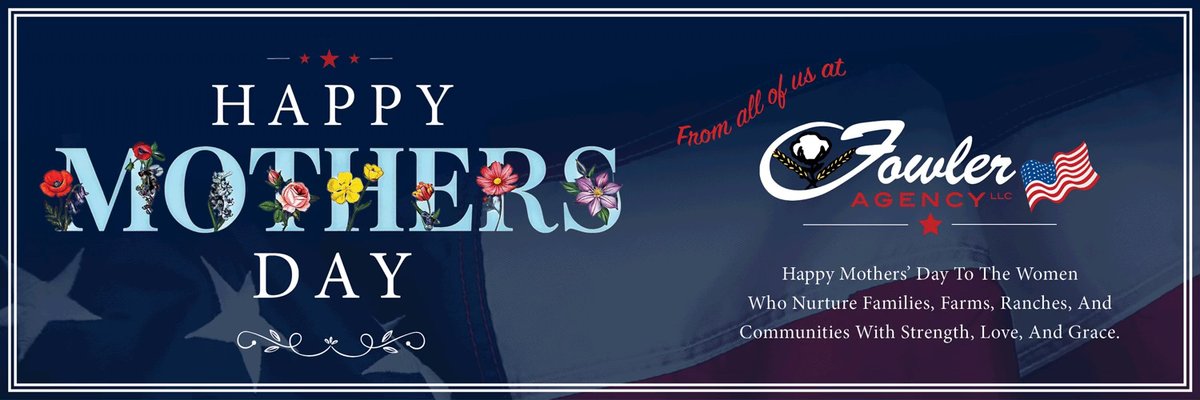 FowlerAgencyLLC's tweet photo. Happy Mother’s Day to the women who help hold it all together. 🌷 Thank you for your strength, sacrifice, love, and grace through every season. From all of us at Fowler Agency, Happy Mother’s Day. 💐 https://t.co/SdZM9ljcTQ