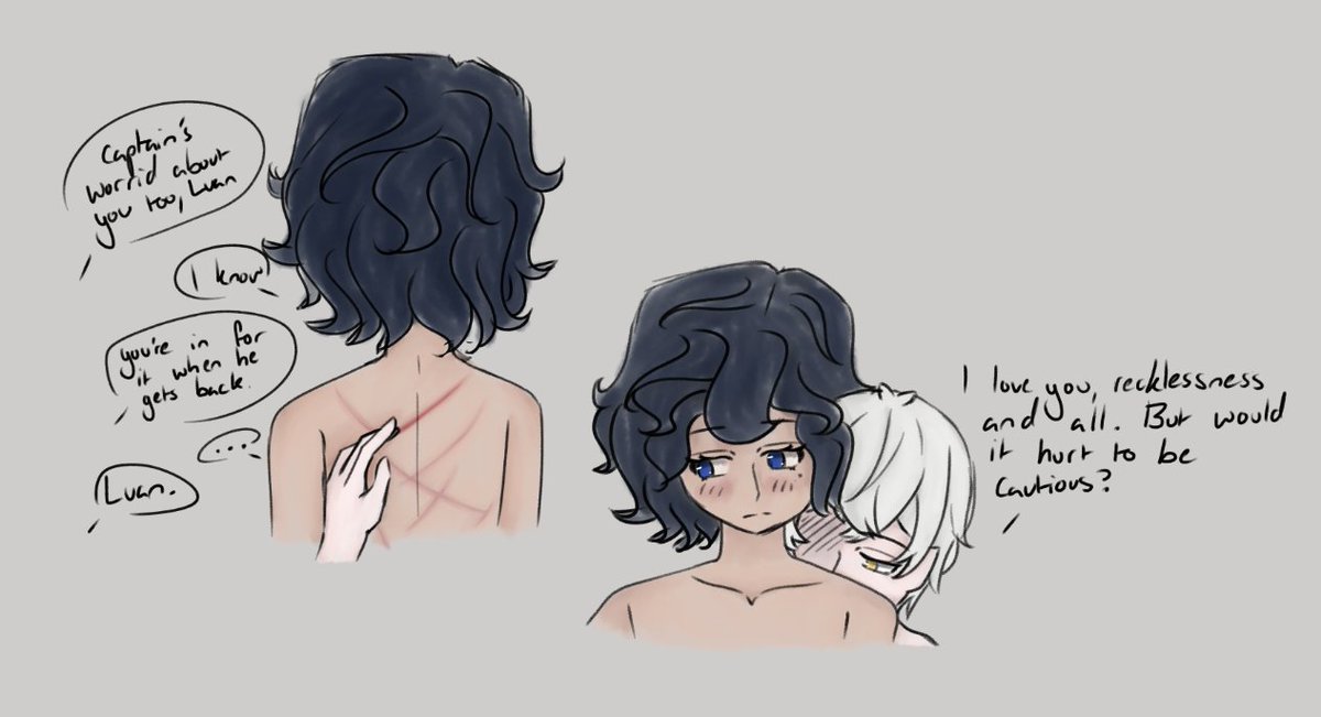 Anima !! LuChromShi💕 Mori jailed me tweet media
