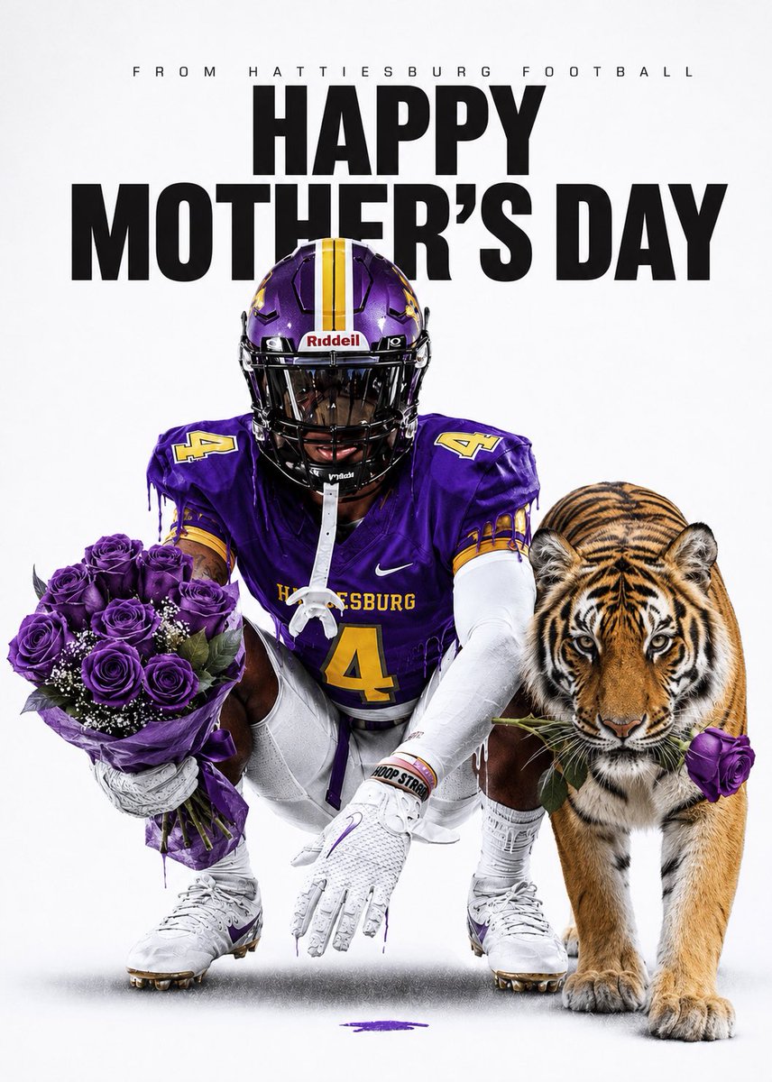 BurgBuiltFB's tweet photo. Happy Mother’s Day to all!! We appreciate all that you do each and every day. Take a second and check out our video of our players describing their mothers! Go Tigers!! Again, We can’t say it loud enough HAPPY MOTHERS DAY!! 💜💛 

Go Tigers!! 

#BurgBuilt™️ #EDC https://t.co/JP0JZxd3tC
