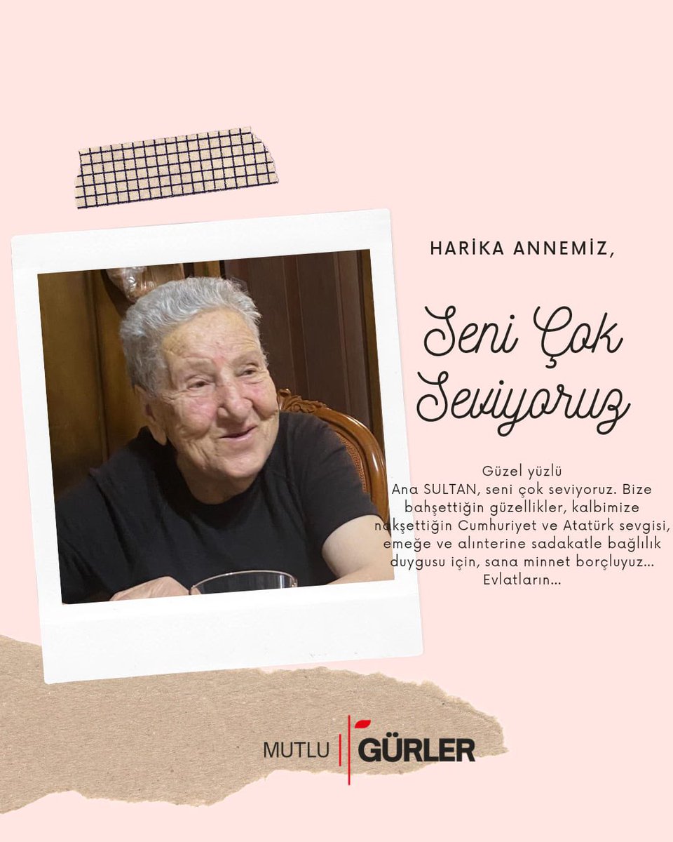 GrlerMutlu's tweet photo. Bir gün değil,
Her gün, 
Anneler günümüz,
Kutlu olsun… https://t.co/wM2UZWBRBA