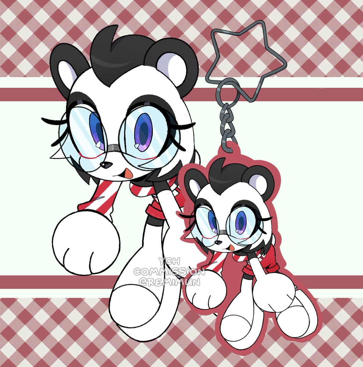 RemiMun's tweet photo. ✧ CM YCH 🐼🌺🌟 https://t.co/kjRHvOe4Gj