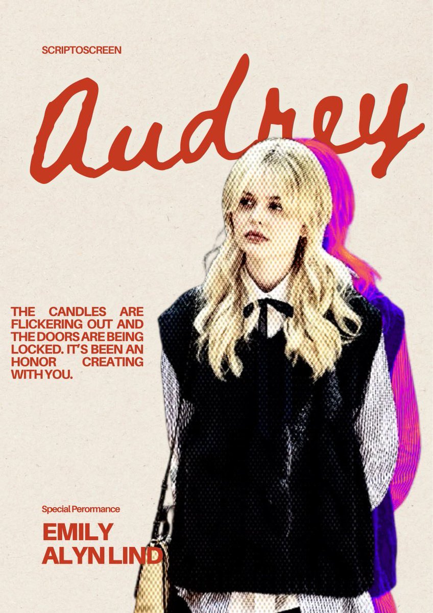 beatiwfy's tweet photo. “The final scene has wrapped.” I, cdm_audrey, set the script down at last. The endless retakes, the uncertainty — all of it now feels like a chapter finally coming to a close. Ahead of me waits something new, and for the first time, I’m ready for it. https://t.co/9restgkNp9