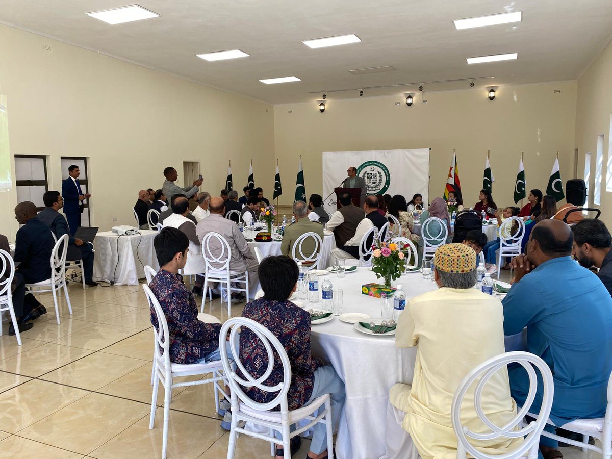 Pakistan Embassy Zimbabwe tweet media