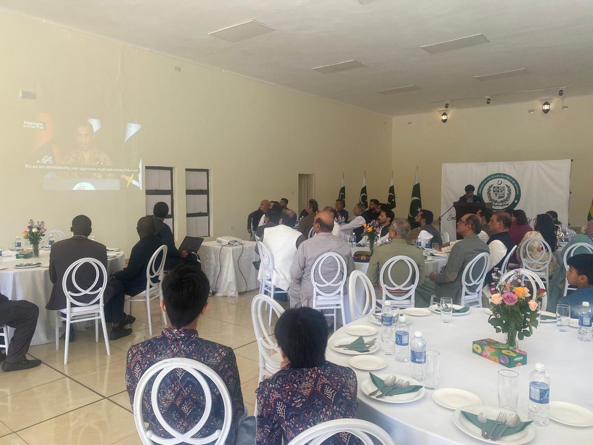 Pakistan Embassy Zimbabwe tweet media