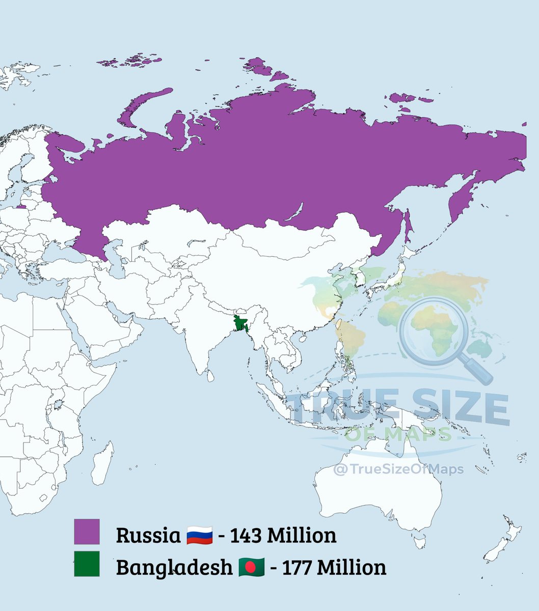 The True Size of Maps tweet media