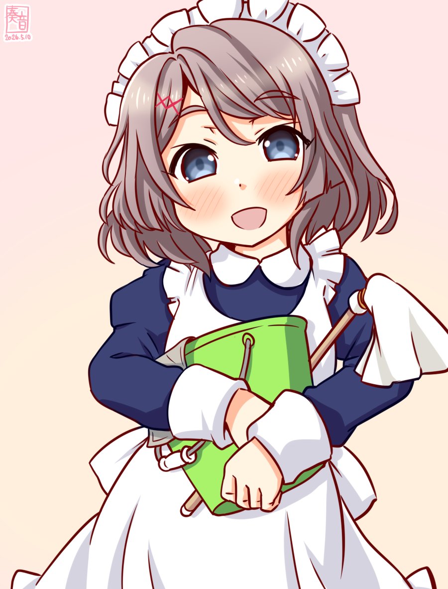 「みとも、微力ながらお力になります!」

#艦これ版真剣お絵描き60分一本勝負_20260510
#第三十号海防艦 
