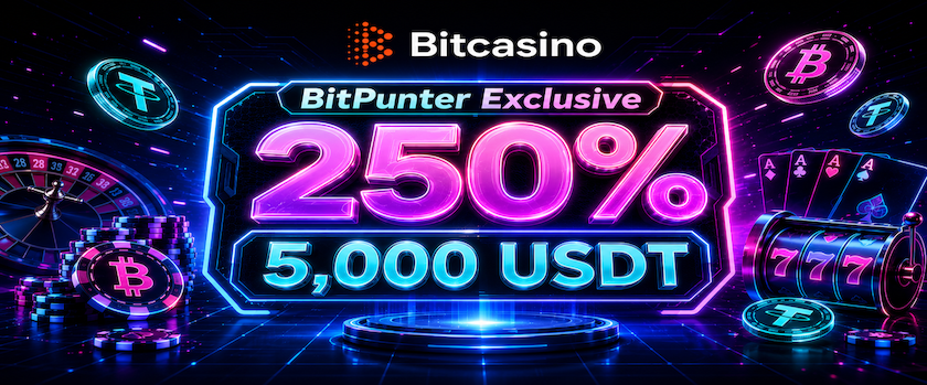 Bitpunter1's tweet photo. Bitcasino BitPunter Casino Bonus Hits 5,000 USDT https://t.co/a36r6eDWbV https://t.co/y9Wo9K5keA