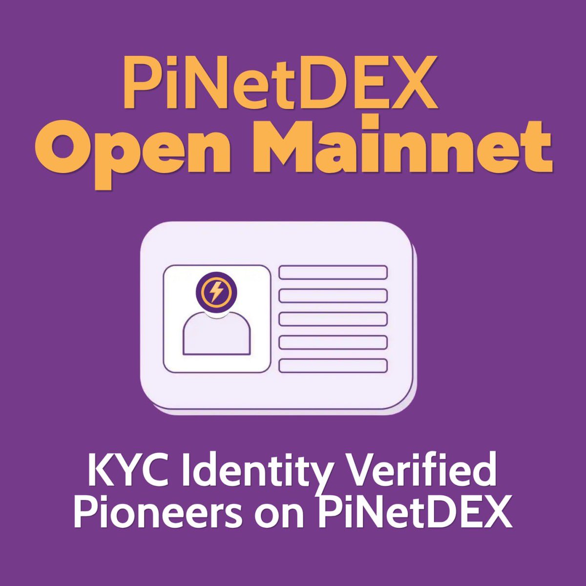 <a href="/PiNetDex/">PINET DEX</a> Open Mainnet Is Coming! 

The countdown to Open Mainnet has officially begun! 🔥
All Pioneers are encouraged to complete KYC verification before May 15 to be eligible for the 1st Mainnet Migration of $PIN Coin

✅ Complete your KYC
✅ Prepare your wallet
✅ Get ready