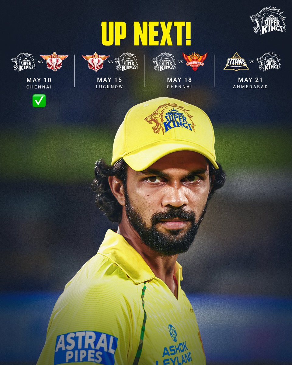 Chennai Super Kings tweet media