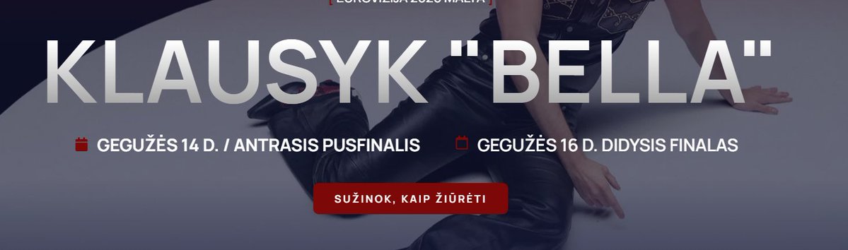 Rytis | ESC 🇱🇹 tweet media