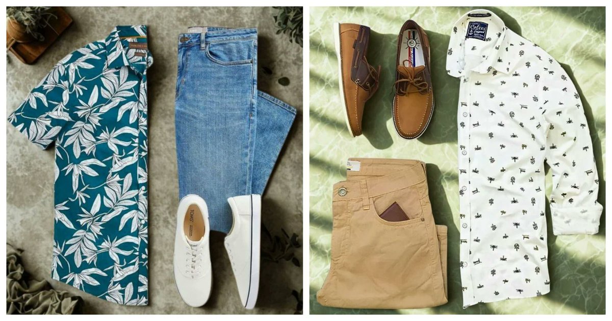 echomodamea's tweet photo. ودك بـ ستايل يجمع بين فخامة الكلاسيك وراحة الكاجوال؟ 👔👟

الصيف يحتاج أطقم "تتنفّس" وأنيقة في نفس الوقت.. استكشف أحدث تنسيقات القمصان والبناطيل لعام 2026 اللي بتغير مظهرك بالكامل. ☀️✨

شوفوا التنسيقات المقترحة من هنا 👇

 https://t.co/NaQZLfBbrF

#ازياء #موضه https://t.co/2zsWLuUKu9