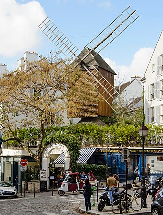 CLL49's tweet photo. Sélection de #Moulins de #France #Dimanche Le #Moulin de la Galette est une expression qui désigne deux moulins situés à #Paris Celui qui est en état de marche se trouve à #Montmartre et a souvent été représenté dans les #Arts https://t.co/NE9b18nMxS