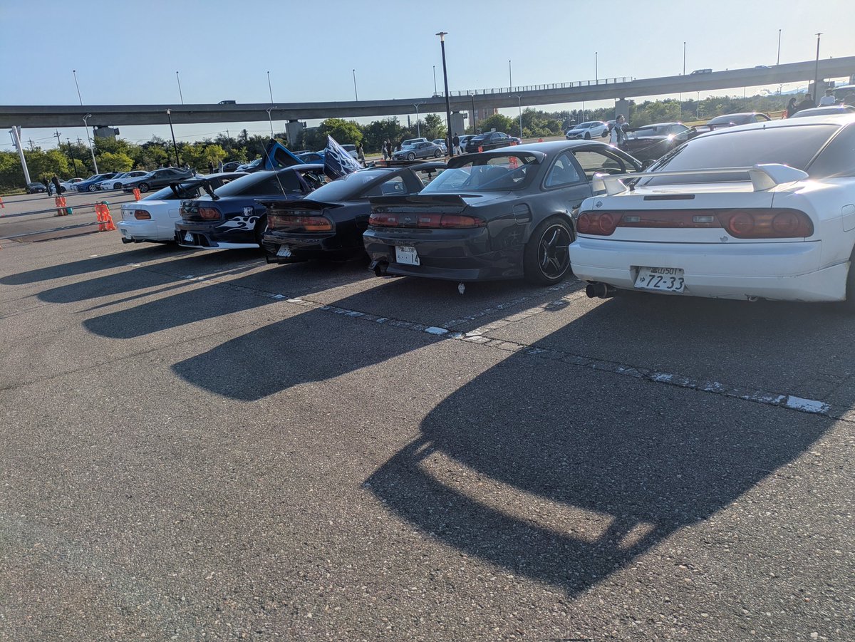 celica180sx's tweet photo. 今日は、北陸SRMT

シルビア系、かっこいいね

#北陸SRMT https://t.co/7LTfFoU0DL