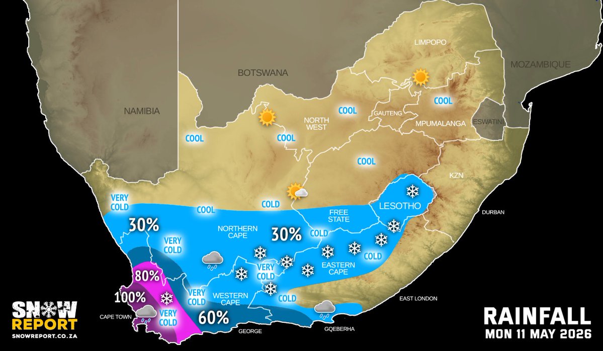 Snow Report Southern Africa tweet media