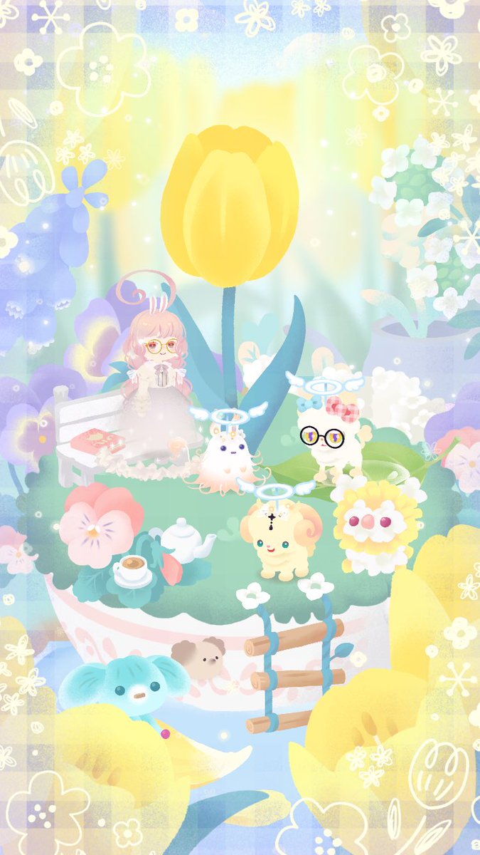 NICO_PEKO's tweet photo. みんなを羽付き天使ちゃんにできた、、！可愛すぎる。最終日錬成頑張った:(  '-'   ): https://t.co/yvC8amkwQk