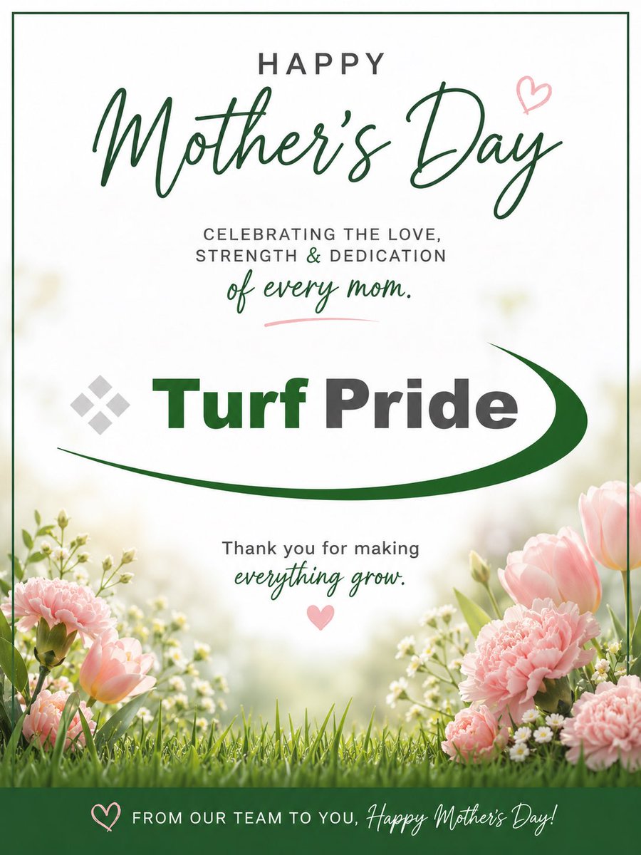TurfPrideUSA's tweet photo. Built with heart and maintained with pride. 🇺🇸 This Mother’s Day, we’re celebrating the incredible women who are the bedrock of our families and the strength behind our success. Thank you for your tireless dedication and for mastering every task with grace. Happy Mother’s Day! https://t.co/ru7gH84rZn