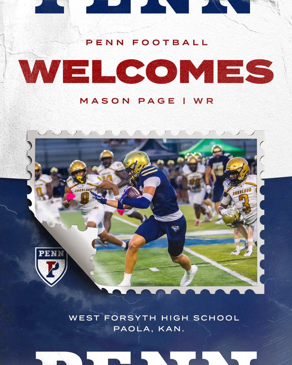 Penn Football tweet media