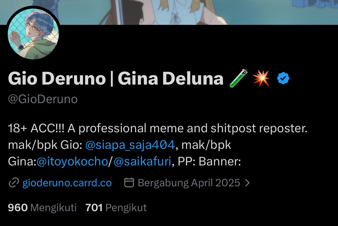 Gio Deruno | Gina Deluna 🧪💥 tweet media