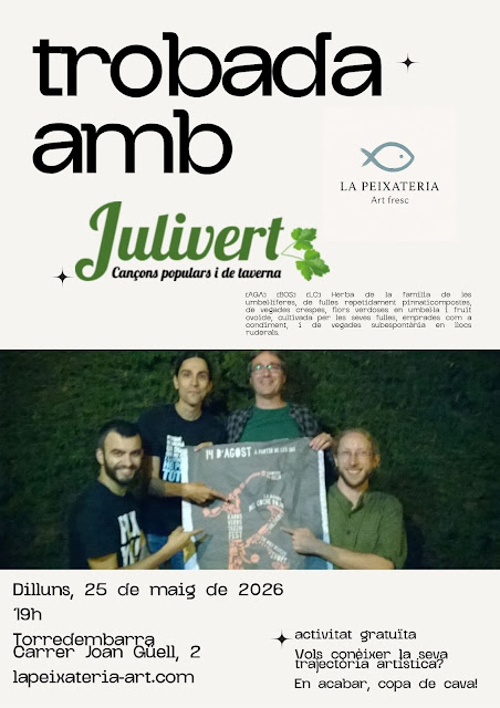 JordiSune's tweet photo. El 25 de maig farem un cosa curiosa: una mena de conferència-diàleg a partir de la nostra biografia artística tot cantant algunes cançons amb l'acordió diatònic. Pot estar bé, no? #torredembarra https://t.co/z2f5814ayC