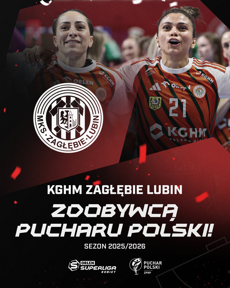 MKS_ZL's tweet photo. PUCHAAAAR JEEEEEEST NAAAAASZ 😍

Wygrywamy z @kspiotrcovia 35:29 i po raz 11 w naszej historii zdobywamy Puchar Polski! 🏆 https://t.co/LyJyeOhmKA