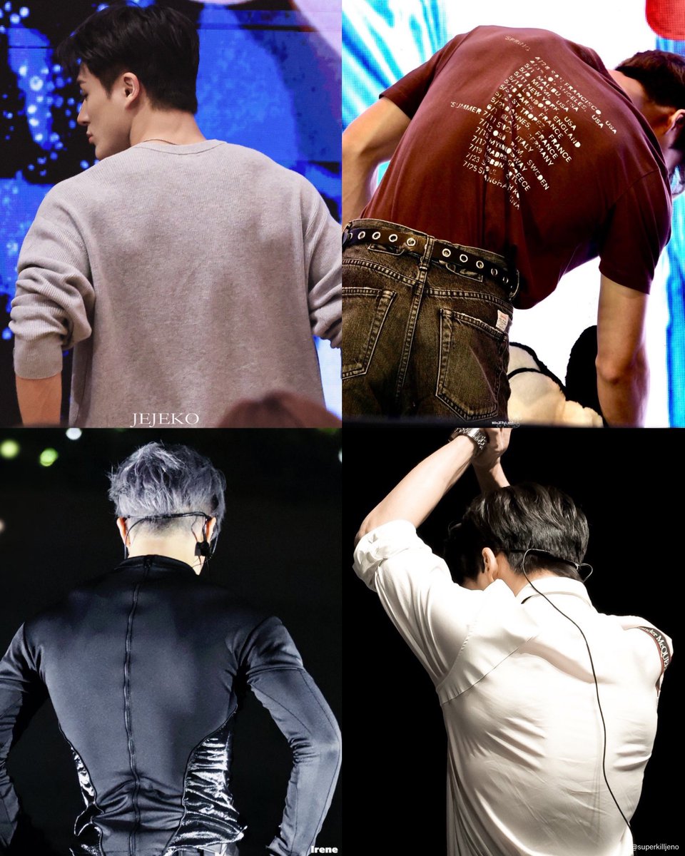 the way you can see how toned jeno’s back is even through his clothing >>>