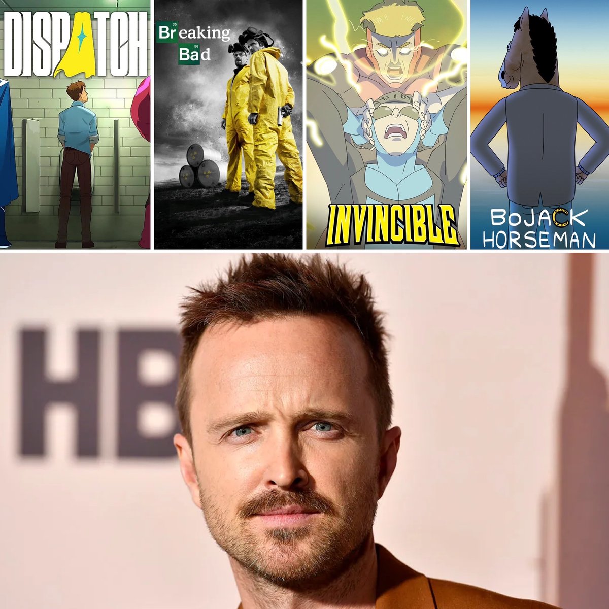 DomTheBomb's tweet photo. The world is lucky to have Aaron Paul 🐐 🔥 https://t.co/P2jlIWSyAK