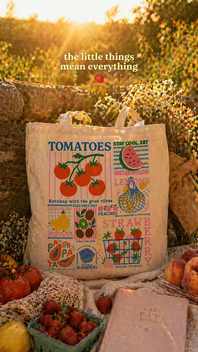 heartscrownxt's tweet image. things that make me happy 🍓
swipe for a little serotonin

sunshine, fresh fruit, and a tote that makes everything cuter 🍋

heartsandcrown.etsy.com/listing/449425…

#thingsthatmakemehappy #romanticizeyourlife #slowliving #cozyaesthetic #summeraesthetic #fruitcore #coastalgirl #totebag