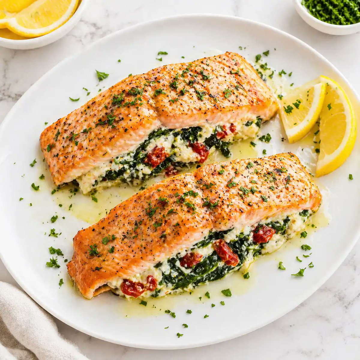 MyDelishDiaries's tweet image. It’s the ultimate "cheat code" for date nights or when you just want to treat yourself to a luxurious, high-protein dinner without the stress.

Grab the exact measurements and baking tips here 👇

#MediterraneanDiet #HealthyDinner