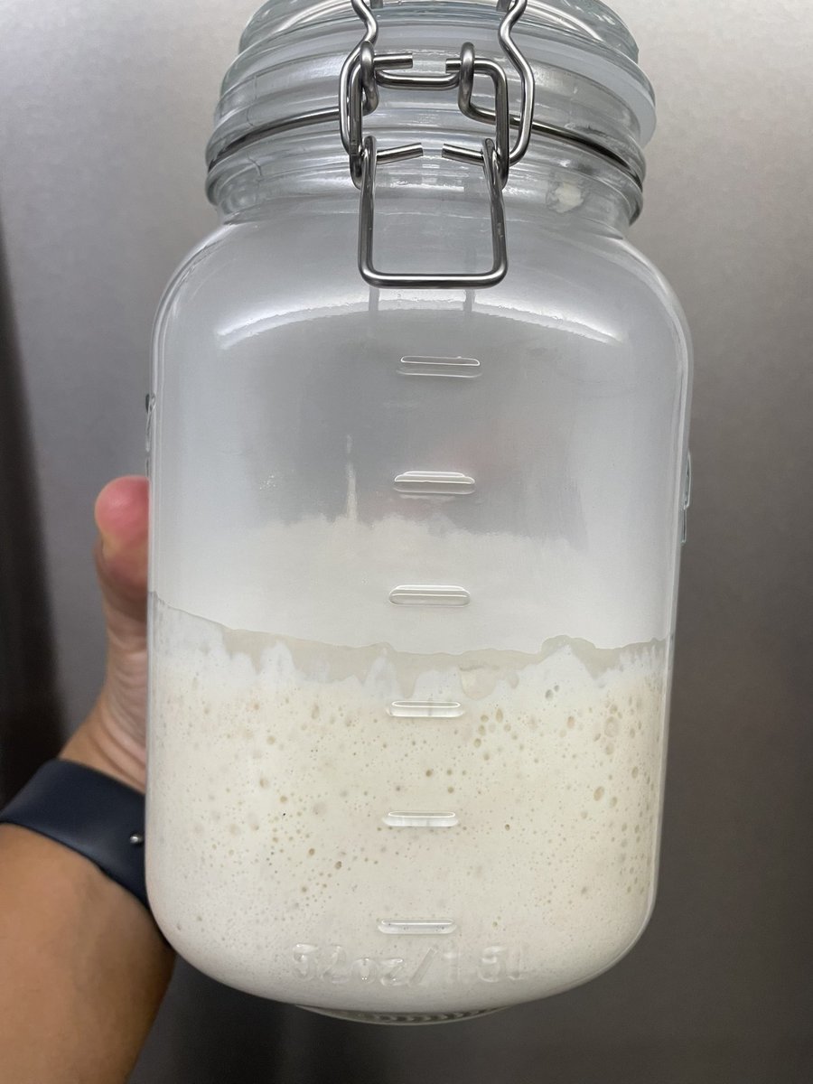 hectormperz's tweet photo. Masa Madre-Fermentación https://t.co/fnYcyqslPy
