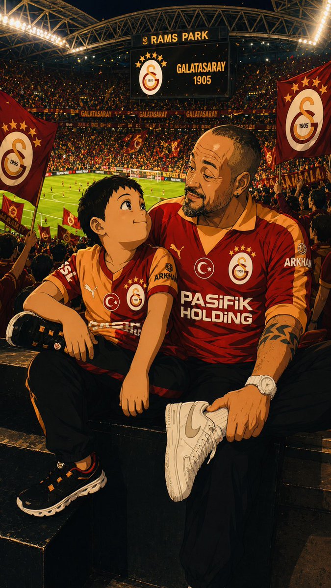 Zotti05's tweet image. #GSvFB #Galatasaray #Fatherandson