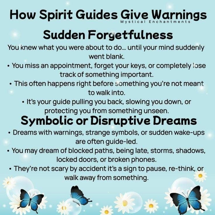 thewitchbrmclst's tweet image. How Spirit Guides Give Warnings #witch #spiritguides #TheWitchesBroomCloset