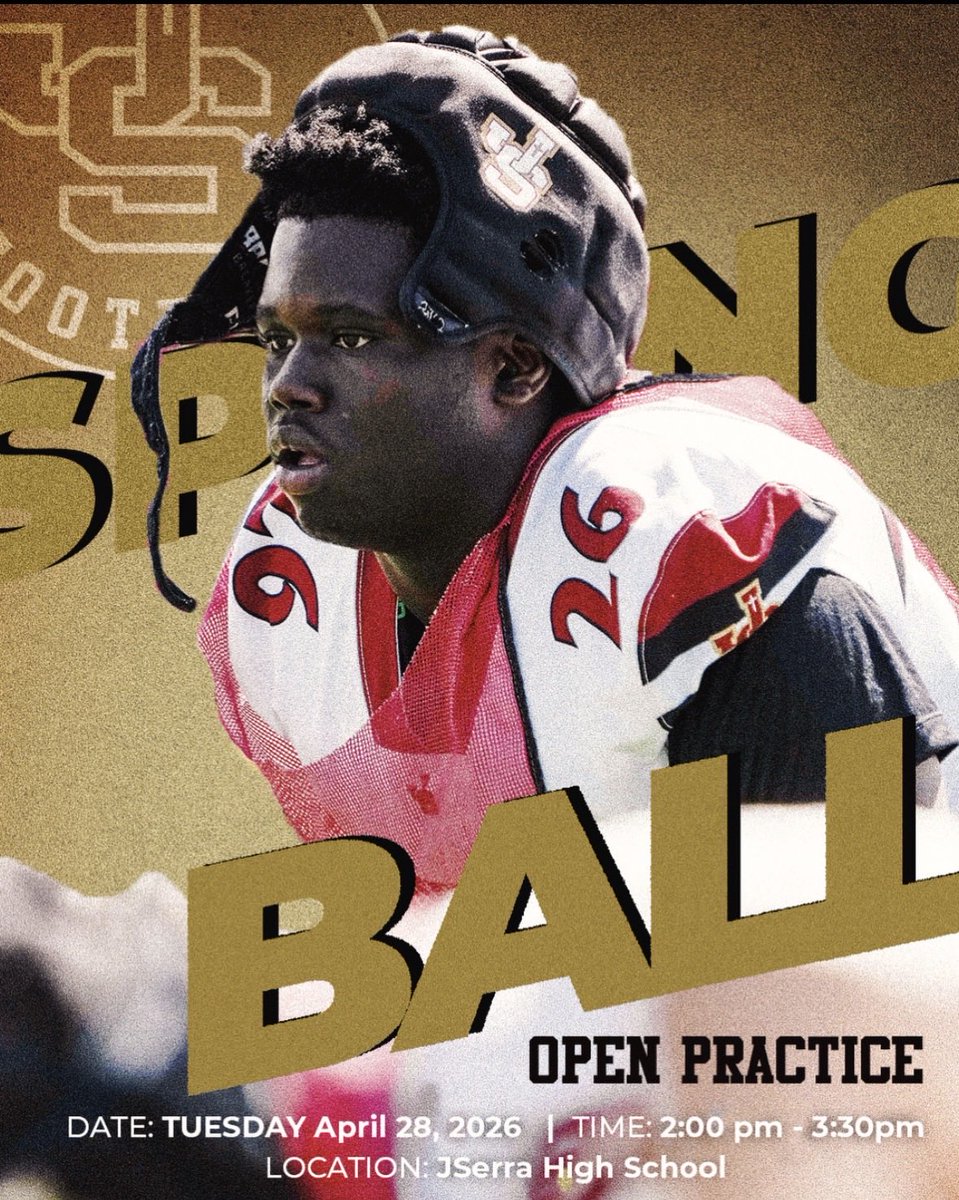 JSerra_Football's tweet image. Spring Practice continues today 2:00-3:30 Field 2 #brotherhood #LionPride