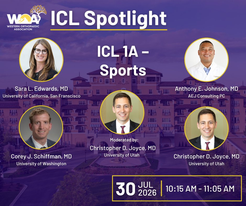 WesternOrtho's tweet image. Shoulder surgery continues to evolve—and this session brings the latest. 💪

From rotator cuff augmentation to instability and arthritis in younger patients, experts break down real-world decision-making in sports medicine.

#WOA2026 #SportsMedicine #ShoulderSurgery