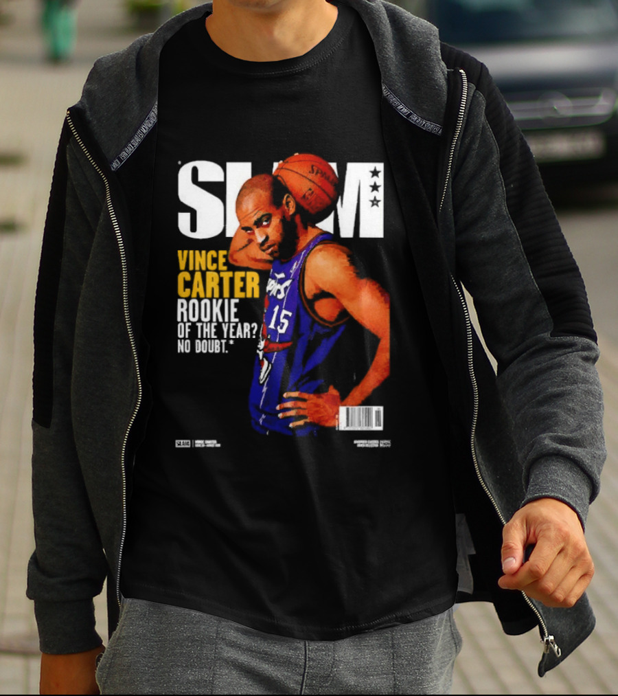 haneenshirtcom's tweet image. Hear me out: this Slam Vince Carter Toronto Raptors Rookie of the Year T-Shirt brings back such great memories of his highlights! 😍 It feels like the perfect tribute to a true legend of the game. haneenshirt.com/product/t-shir…

#VinceCarter #Raptors #NBA