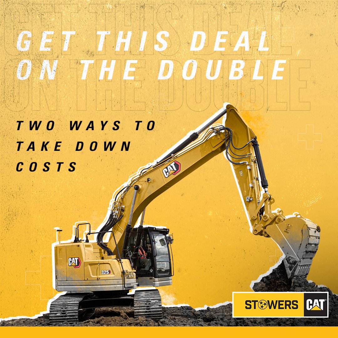 StowersCat's tweet image. East Tennessee jobs demand dependable equipment  and smart savings. 

Choose low-rate financing or fuel payback, both paired with a Cat® Customer Value Agreement from Stowers Machinery.

👉 See your savings options here:  bit.ly/4q7cPIR

#StowersCat #HeavyEquipment