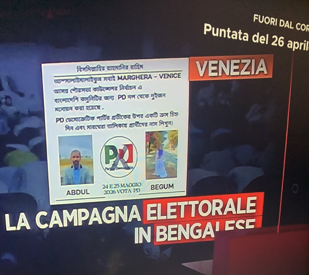 Betty17468310's tweet image. NO COMMENT 🤬
#pd 
@fuoridalcorotv